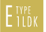 E-type 1LDK