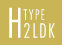 H-type 2LDK