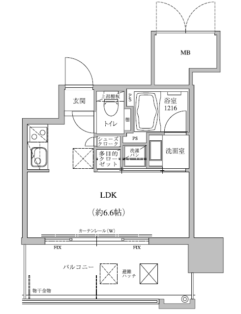 図面（G-type 2LDK）