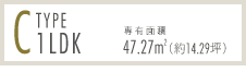 C-type 1LDK